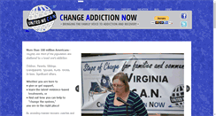 Desktop Screenshot of changeaddictionnow.org